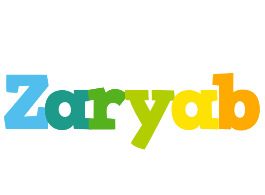 Zaryab rainbows logo