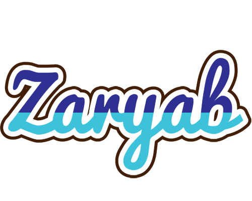 Zaryab raining logo