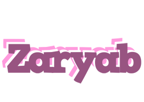 Zaryab relaxing logo