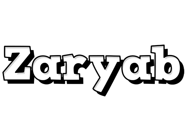 Zaryab snowing logo