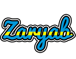 Zaryab sweden logo