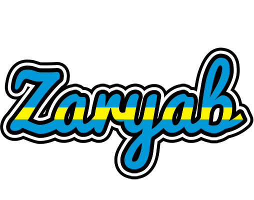 Zaryab sweden logo