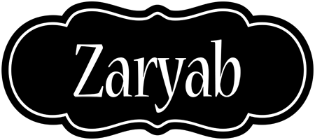 Zaryab welcome logo