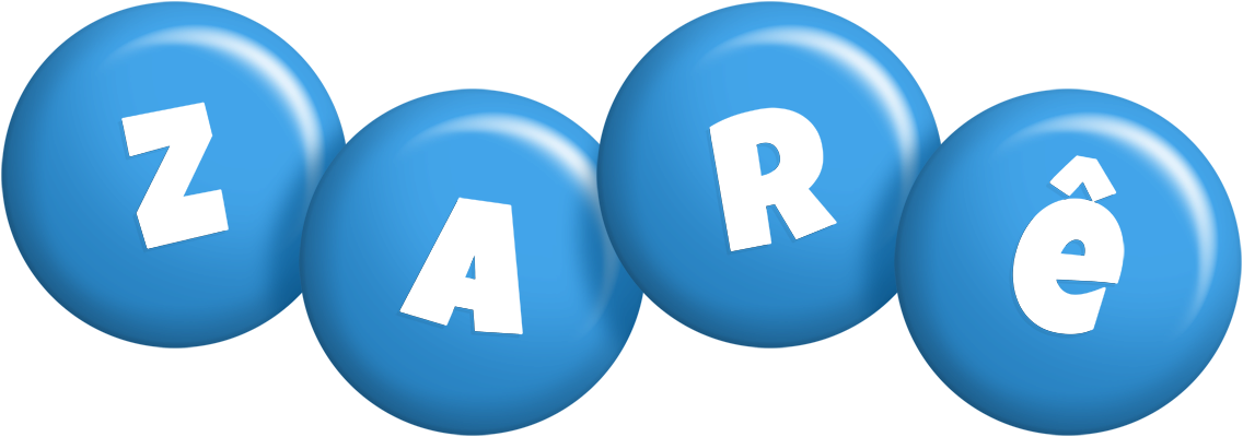 Zarê candy-blue logo