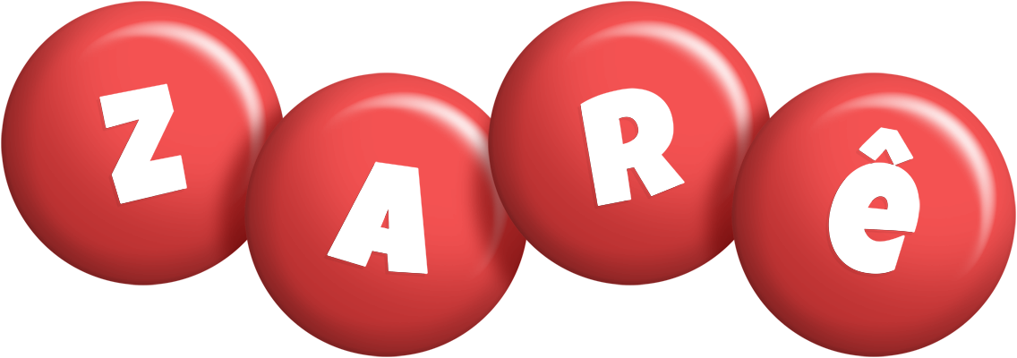 Zarê candy-red logo