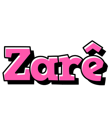 Zarê girlish logo