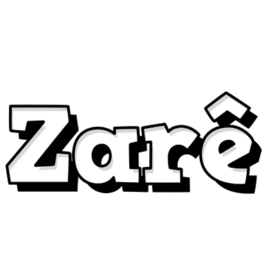 Zarê snowing logo