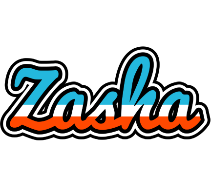 Zasha america logo