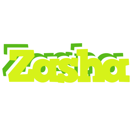 Zasha citrus logo