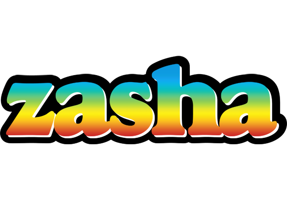 Zasha color logo