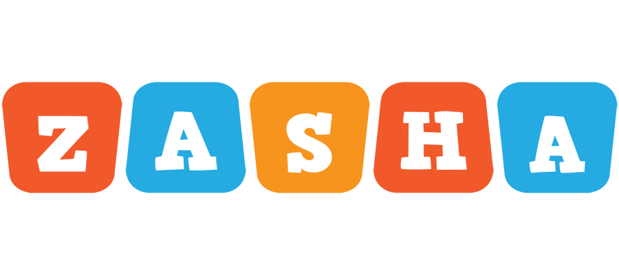 Zasha comics logo