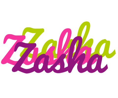 Zasha flowers logo