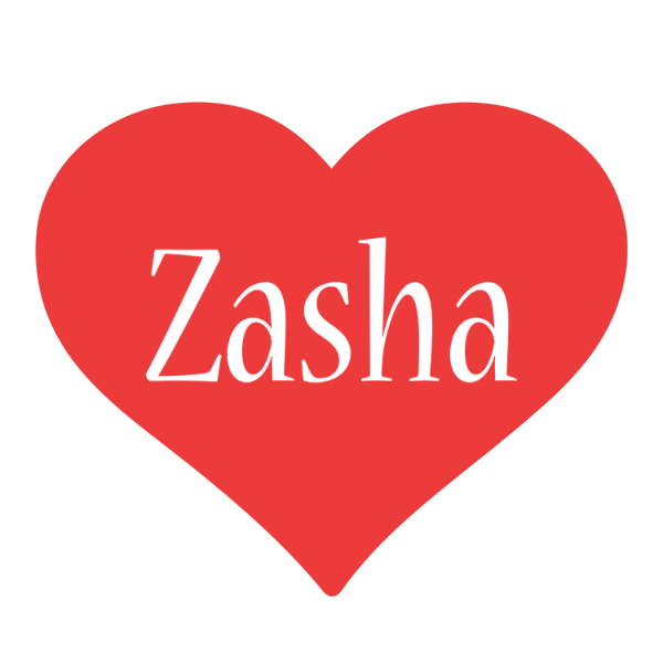 Zasha love logo
