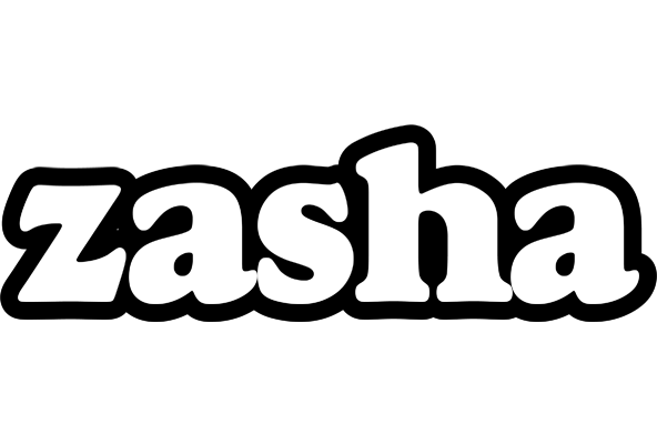 Zasha panda logo