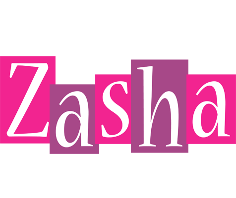 Zasha whine logo