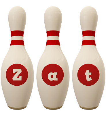 Zat bowling-pin logo