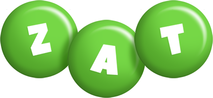 Zat candy-green logo