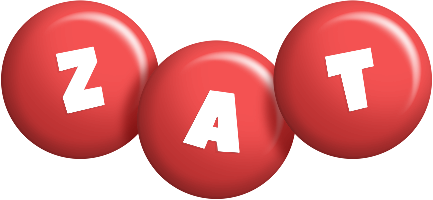 Zat candy-red logo