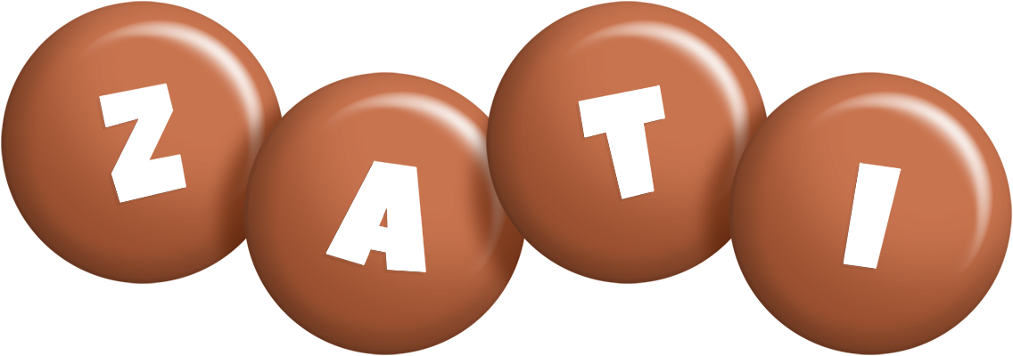 Zati candy-brown logo
