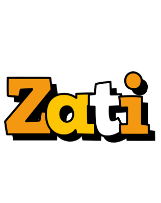 Zati cartoon logo
