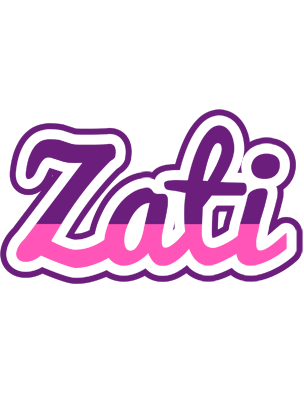 Zati cheerful logo