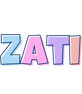 Zati pastel logo