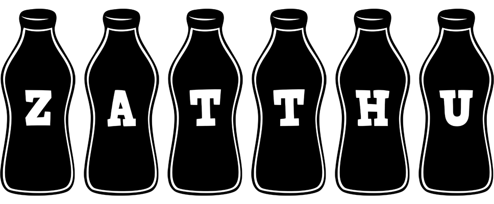 Zatthu bottle logo