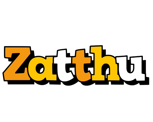Zatthu cartoon logo