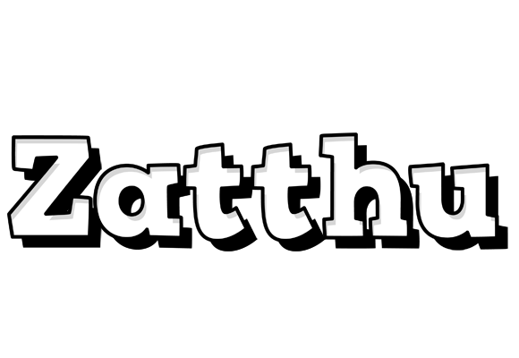 Zatthu snowing logo