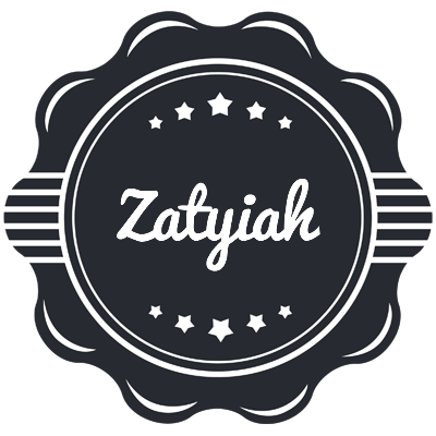 Zatyiah badge logo
