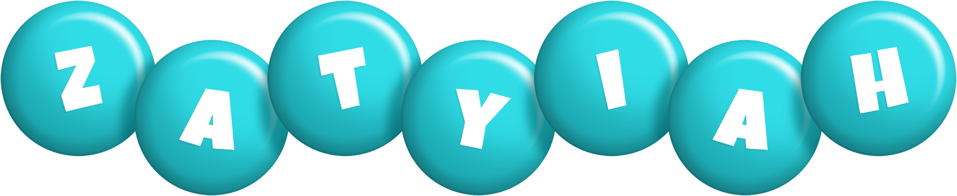 Zatyiah candy-azur logo