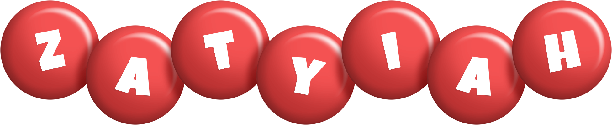 Zatyiah candy-red logo