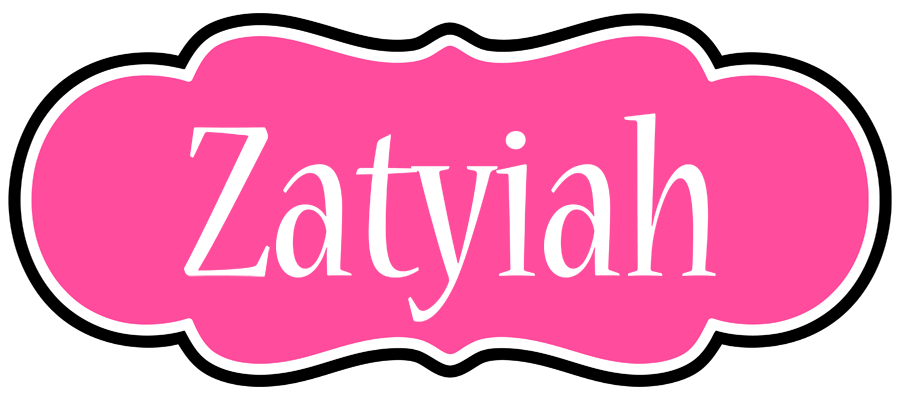 Zatyiah invitation logo