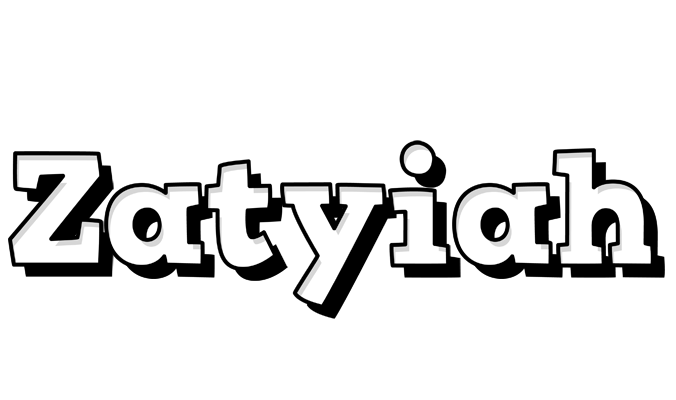 Zatyiah snowing logo