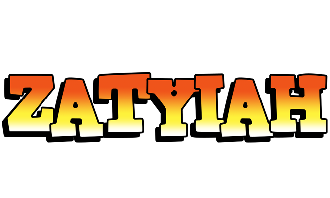 Zatyiah sunset logo