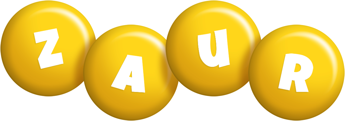 Zaur candy-yellow logo