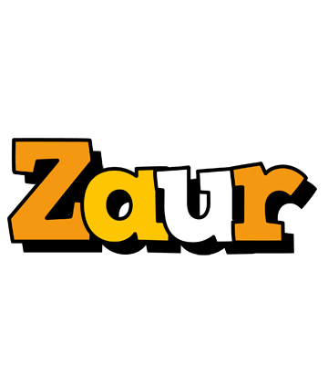 Zaur cartoon logo