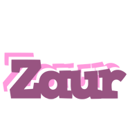 Zaur relaxing logo