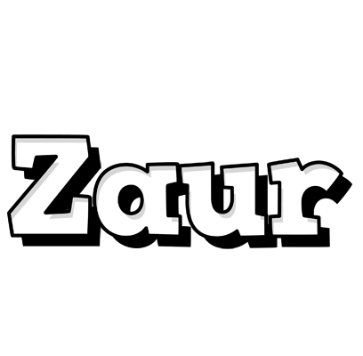Zaur snowing logo