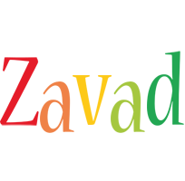 Zavad birthday logo