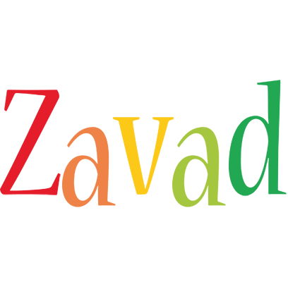 Zavad birthday logo