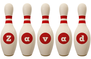 Zavad bowling-pin logo