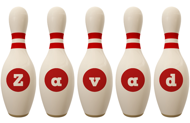 Zavad bowling-pin logo
