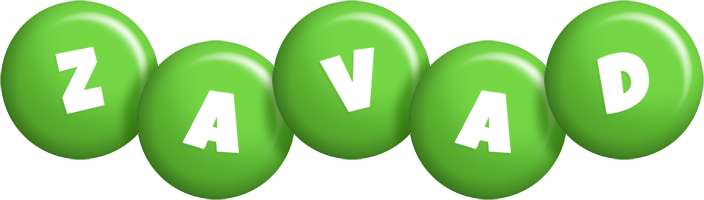 Zavad candy-green logo