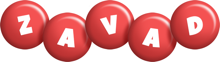 Zavad candy-red logo