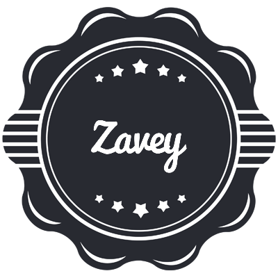 Zavey badge logo