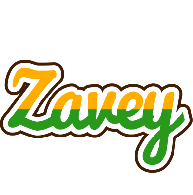 Zavey banana logo