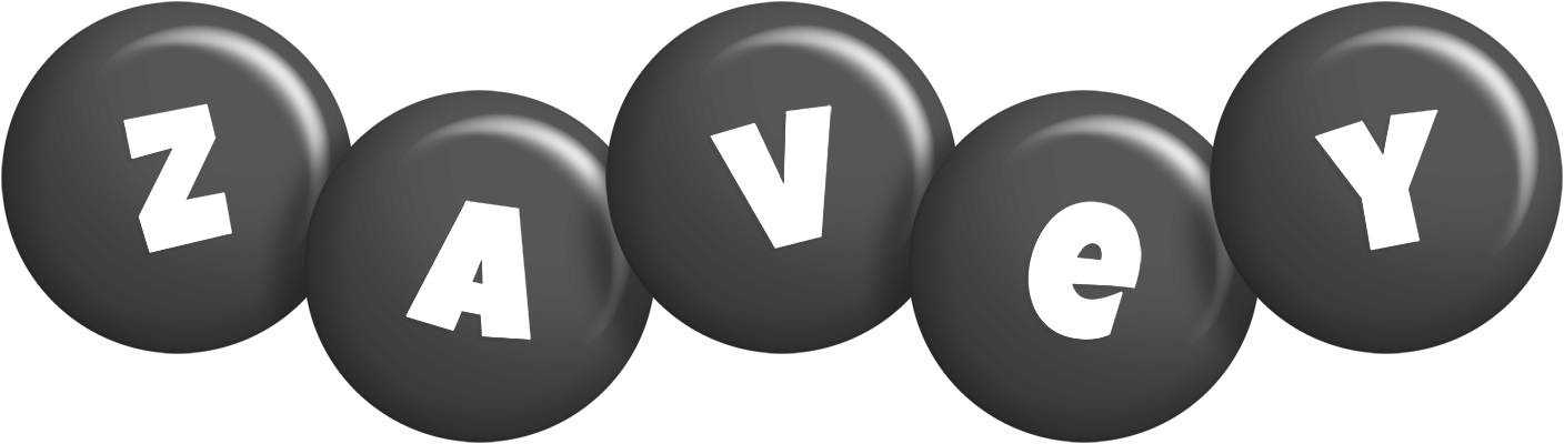 Zavey candy-black logo