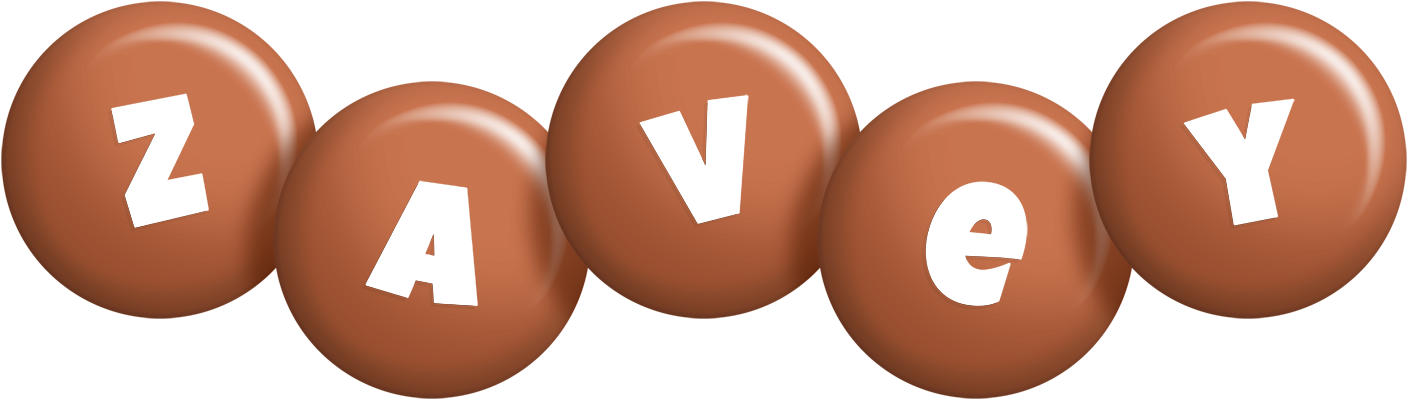 Zavey candy-brown logo
