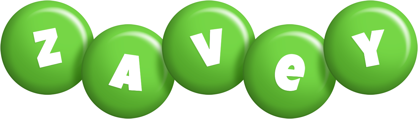 Zavey candy-green logo
